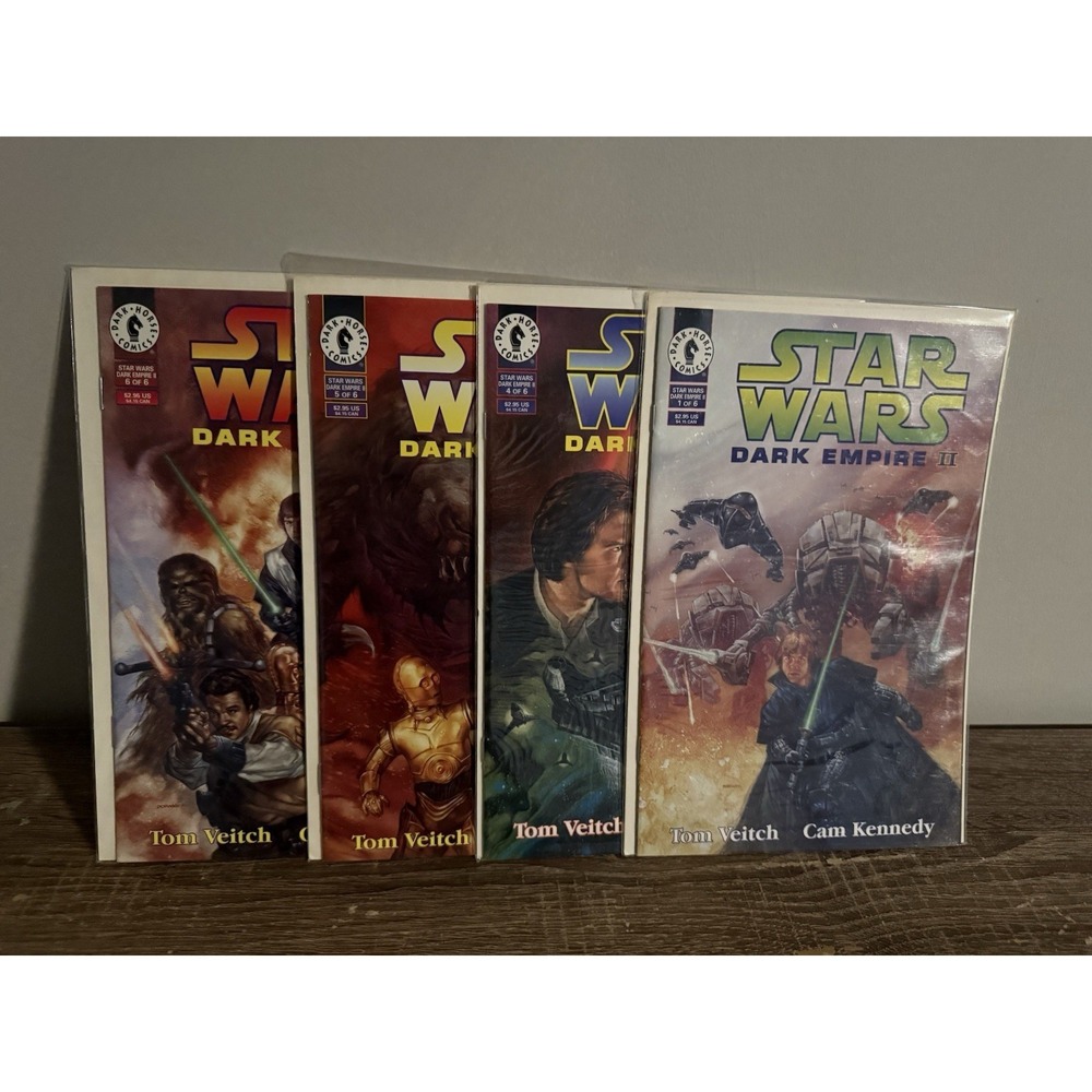 Star Wars: Dark Empire II #1, 4,5, 6 Lot Of 4 Comics (Dark Horse, 1994)